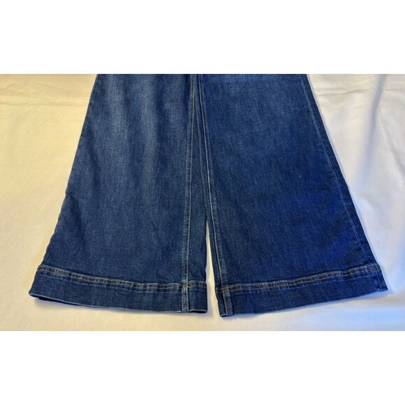 MAEVE by Anthropologie Wide Leg High Rise Jeans Women 27 Medium Wash 5-Pocket - Picture 6 of 12